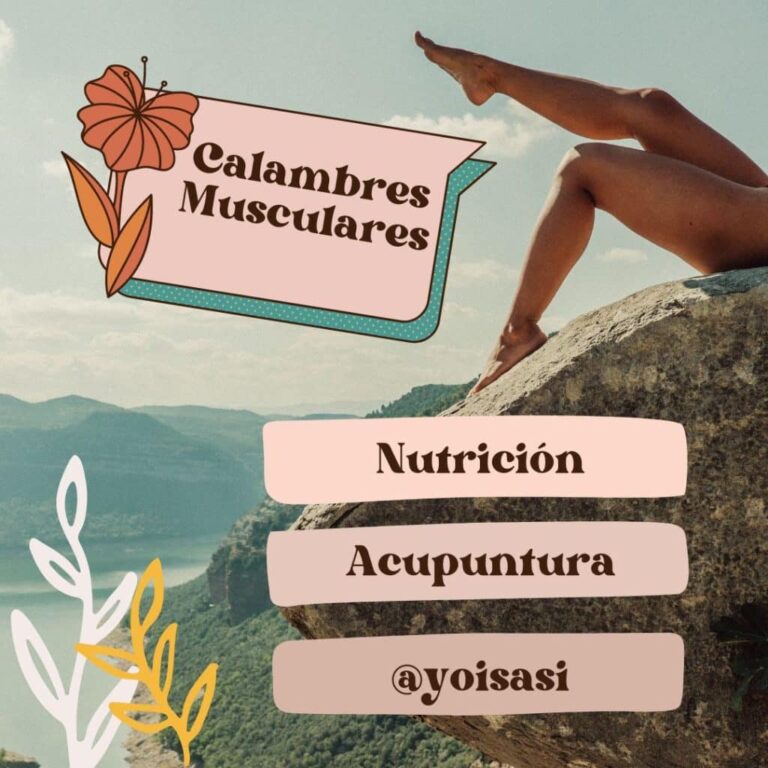 Calambres, Nutrición y Acupuntura
